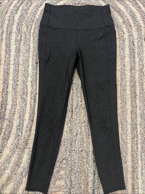 Skechers Girls Black High-Waist Leggings